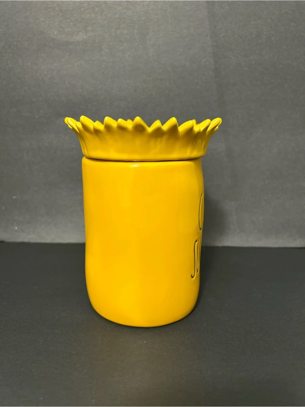 Rae Dunn cheerful yellow